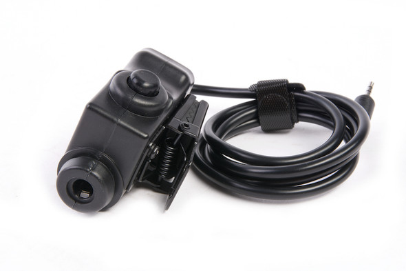 Roger Tech 409 Tactical PTT - Topcom Version for all NATO Standard Headset with Nexus TP-120