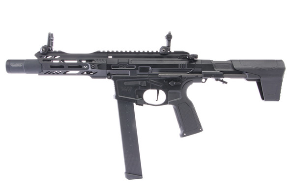 ICS CXP-MARS PDW9 S3 Airsoft AEG Rifle (Short-Stroke Trigger) - Black