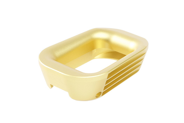 COWCOW Technology Aluminum CNC Match Grade T01 Magwell for Tokyo Marui Hi-Capa Series GBB Pistol - Gold