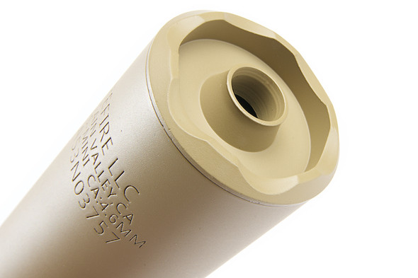 GK Tactical SOCOM46-Mini Silencer for Umarex (KWA / VFC) MP7 AEG / GBB - TAN