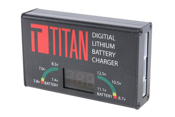Titan Power Digital Charger for Li-Po/Li-Ion (110v-240v) (US/Japan Plug)