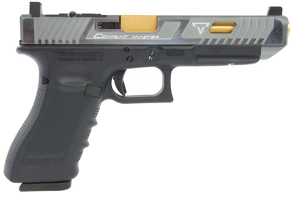 EMG TTI G34 Gen 4 GBB Airsoft Pistol (G&P Custom) - Two Tone Slide with RMR Cut (VFC Platform) - Gray
