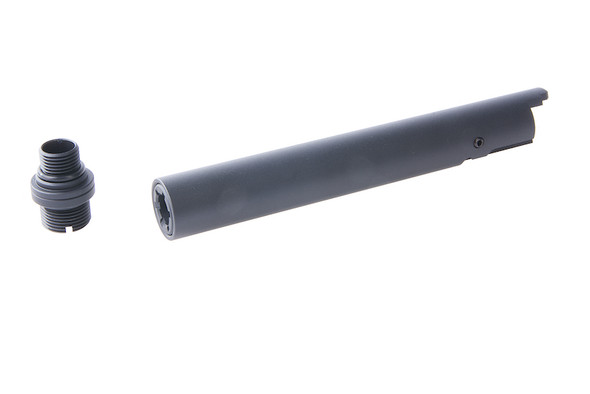 Nine Ball 'FIXED' Non-Recoil 2Way Outer Barrel for Hi-Capa 5.1 GBB Series - Black