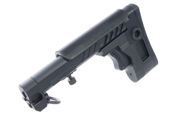 5KU PT-3 Stock (AK Telescopic Foldable Stock) for AK AEG / GBB - Black