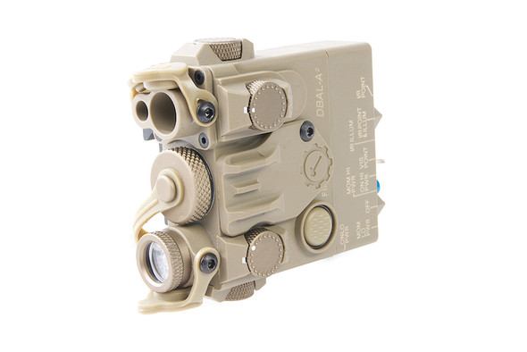 GK Tactical DBAL-2 Laser Devices (Red Laser) - Dark Earth