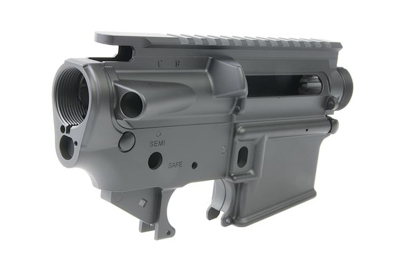 Guns Modify Tokyo Marui MWS GBBR Receiver Set (CNC Aluminum) - GEI Style V1 Marking