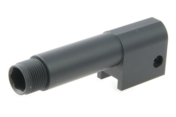 Nine Ball Metal 2 Way Outer Barel for Tokyo Marui Fixed Slide SOCOM MK23 w/SAS 14mm CCW Threaded Muzzle