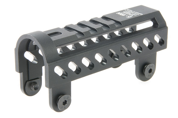 5KU AK Gas Tube Cover (Zenitco B-19N) for LCT / GHK AK Airsoft Series (except AKS74U) - Black