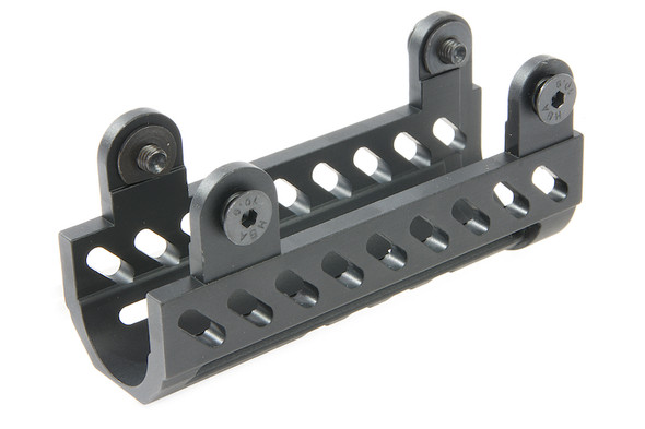 5KU AK Gas Tube Cover (Zenitco B-19N) for LCT / GHK AK Airsoft Series (except AKS74U) - Black