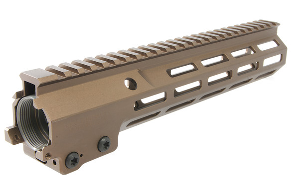 Z-Parts MK16 Rail (Aluminum, 10.5 inch with Barrel Nut) for GHK M4 GBBR Airsoft - DDC