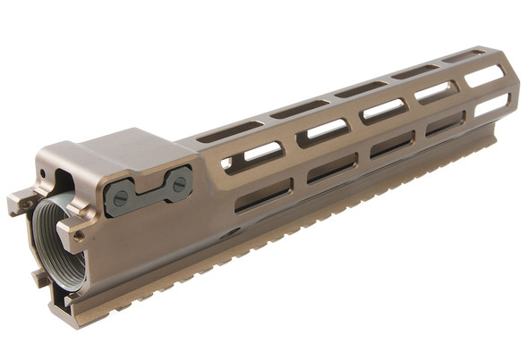 Z-Parts MK16 Rail (Aluminum, 10.5 inch with Barrel Nut) for GHK M4 GBBR Airsoft - DDC
