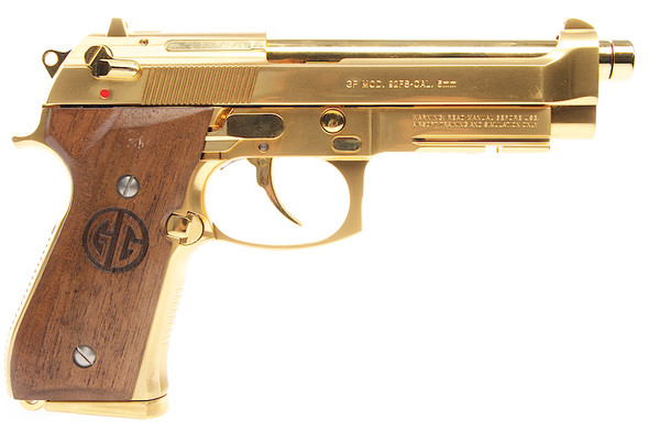 G&G GPM92 Gold Limited Edition GBB Airsoft Pistol