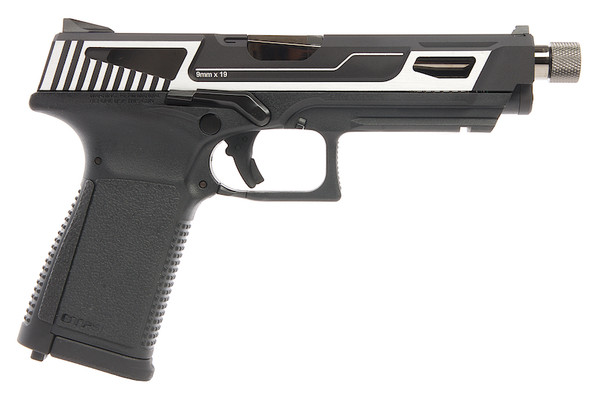 G&G GTP9 MS GBB Airsoft Pistol - Silver