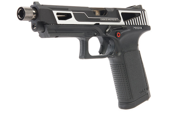 G&G GTP9 MS GBB Airsoft Pistol - Silver