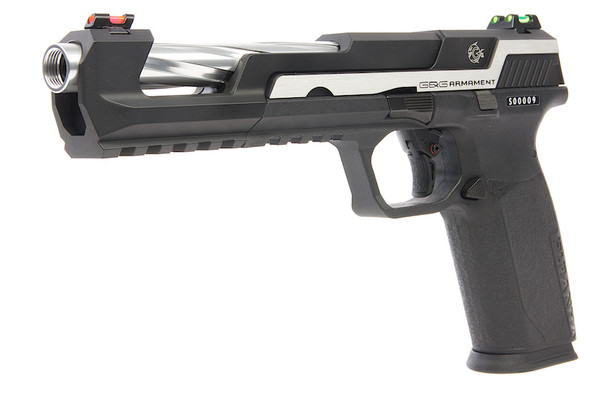 G&G Piranha SL GBB Airsoft Pistol - Silver