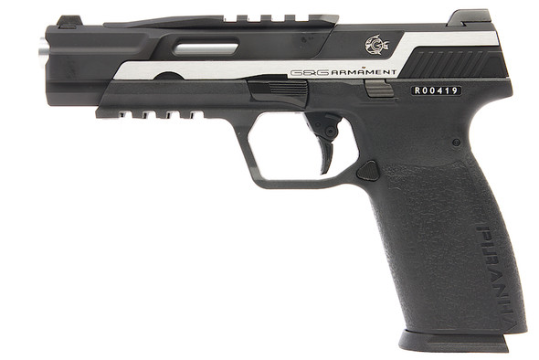 G&G Piranha TR GBB Airsoft Pistol - Silver