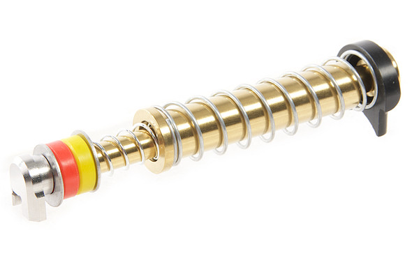 COWCOW Technology Stainless Steel Guide Rod Set for Tokyo Marui Model 17 Gen4 GBB Pistol - Gold