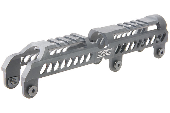5KU AK Upper Handguard (Zenitco B-31N Classic Low Profile) for LCT/GHK AK AEG/GBBR Airsoft-BK (V2 2023 Version)