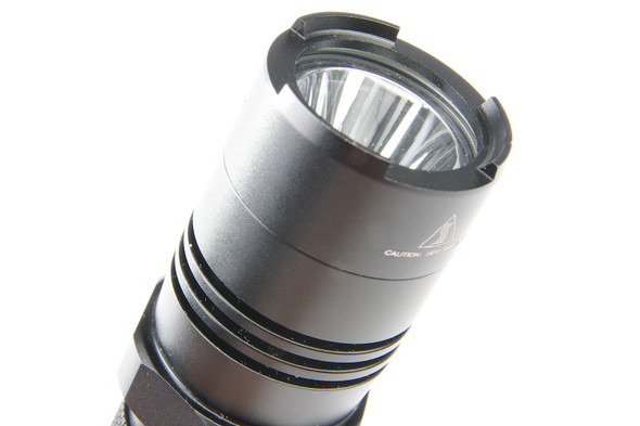 OPSMEN FAST 302 Backup Tactical Flashlight (400 Lumen) - Black