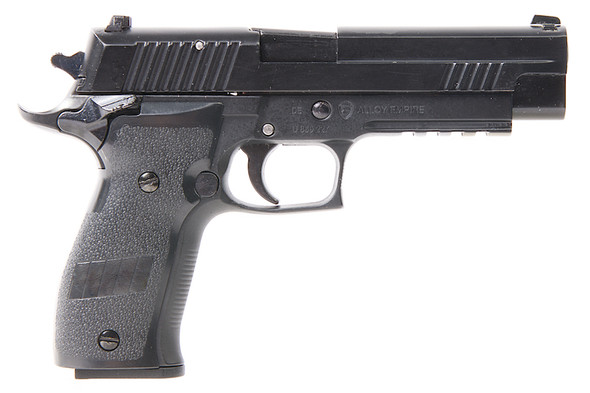 Blackcat Airsoft 1:2 Scale High Precision Mini Model Gun P226 - Black