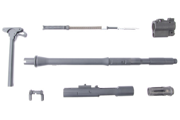 Angry Gun Tokyo Marui MWS MWS Conversion Kit (416D) w/ Z-parts 14.5inch SMR Handguard-Black (Cerakote Coating)