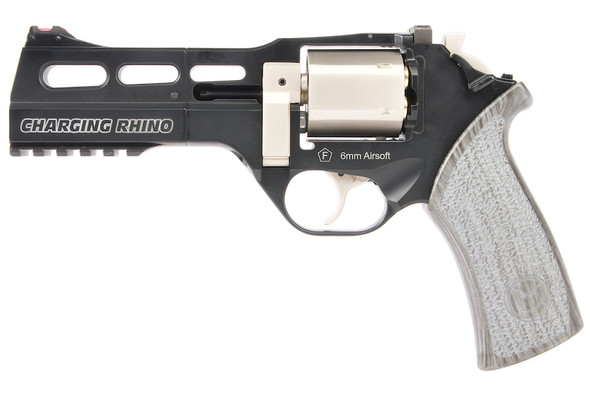 BO Manufacture Chiappa Rhino 50DS .357 Magnum Airsoft Revolver (CO2) Limited Edition - Black (by Wingun)
