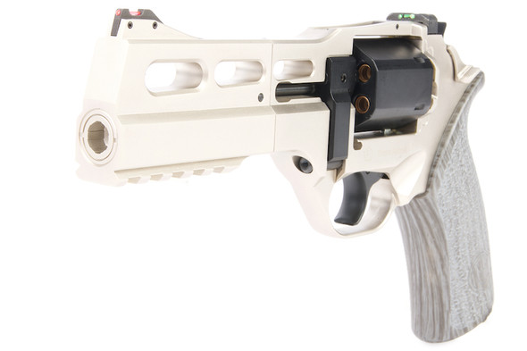 BO Manufacture Chiappa Rhino 50DS .357 Magnum Airsoft Revolver (CO2) Limited Edition - Silver (by Wingun)
