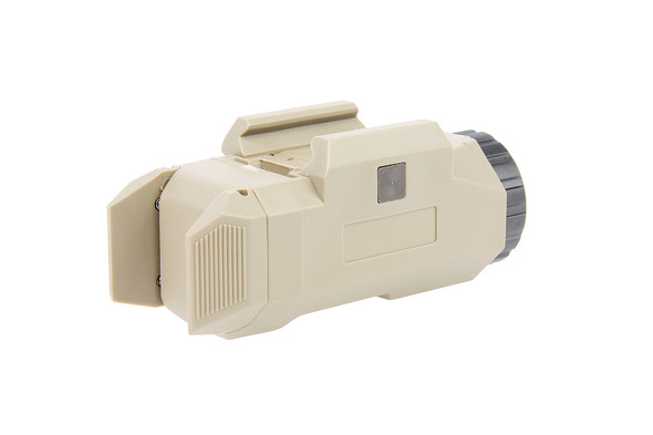 GK Tactical IF Style Polymer Flashlight for G17 GBB Pistol - DE