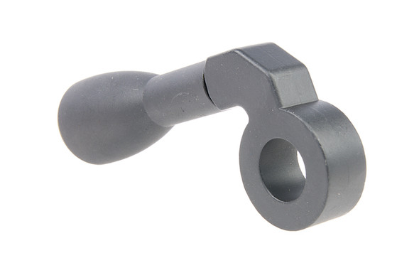 ARES Striker Cocking Handle (Low-Profile Zinc Alloy CNC, Type A) - Matt Gray