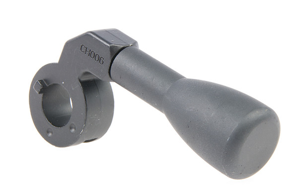ARES Striker Cocking Handle (Low-Profile Zinc Alloy CNC, Type A) - Matt Gray