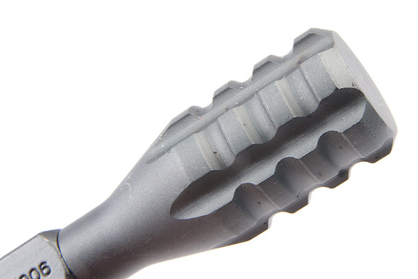 ARES Striker Cocking Handle (Low-Profile Zinc Alloy CNC, Type C) - Matt Gray