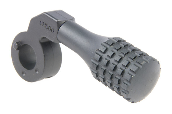 ARES Striker Cocking Handle (Low-Profile Zinc Alloy CNC, Type D) - Matt Gray