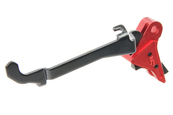 Crusader Fowler Industries Airsoft Glock Trigger Set (CNC Aluminum) - Red