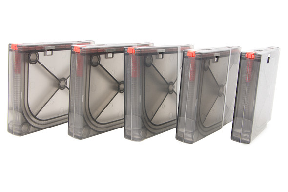 Silverback SRS Magazine (25 rounds, Polymer) - Transparent Smoke (5pcs/box)