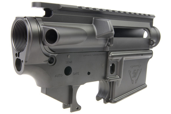 G&P MWS Forged Aluminum SI M4 Receiver Set w/ Hopup Chamber(Cerakote Black Finish)for Marui M4A1 MWS GBBR