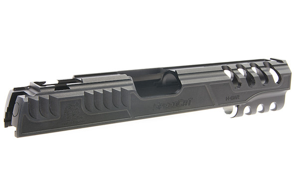 Airsoft Masterpiece Slide 5.1 (Limcat 'SpeedCat') for Tokyo Marui Hi-Capa / 1911-Black (New Pattern)