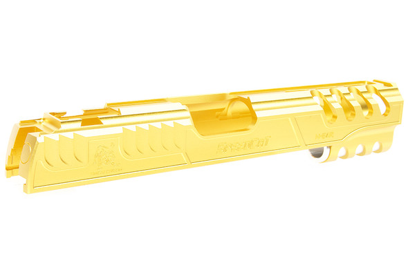 Airsoft Masterpiece Slide 5.1 (Limcat 'SpeedCat') for Tokyo Marui Hi-Capa / 1911-Gold(New Pattern)