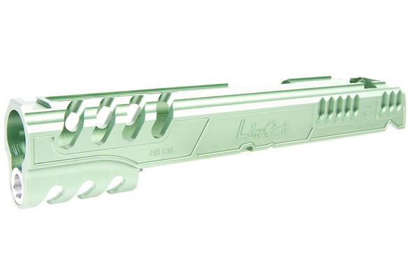 Airsoft Masterpiece Slide 5.1 (Limcat 'SpeedCat') for Tokyo Marui Hi-Capa / 1911-Green(New Pattern)