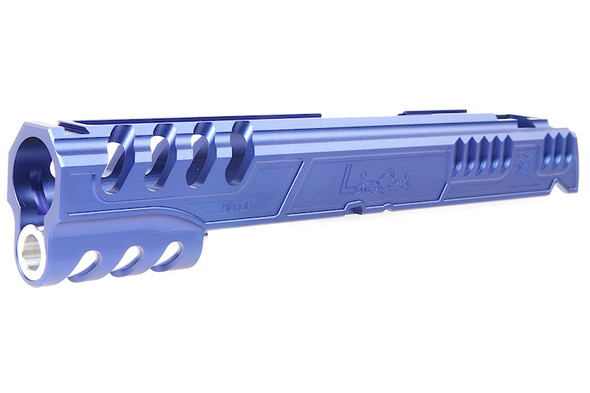 Airsoft Masterpiece Slide 5.1 (Limcat 'SpeedCat') for Tokyo Marui Hi-Capa / 1911-Blue(New Pattern)