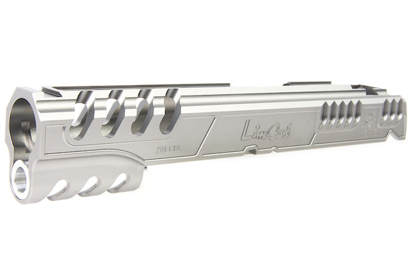 Airsoft Masterpiece Slide 5.1 (Limcat 'SpeedCat') for Tokyo Marui Hi-Capa / 1911-Titanium Grey (New Pattern)