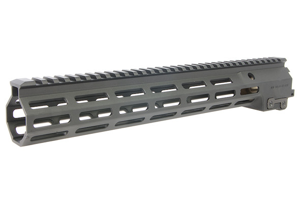 Angry Gun MK16 Handguard Gen 2 (Mlok 13.5 inch, Sopmod Block III, Aluminum) - Black