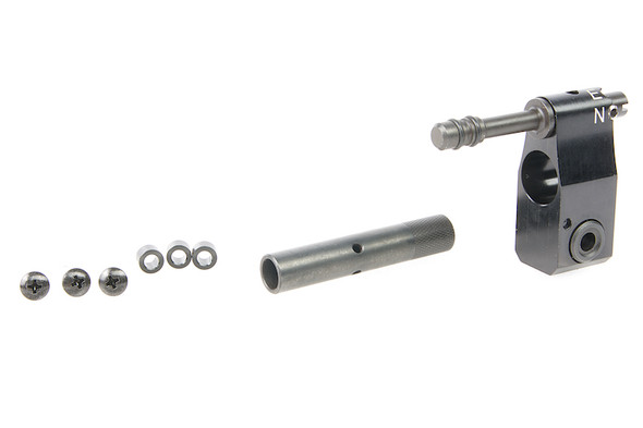 Angry Gun L85A3 Conversion Kit for G&G AEG Version (w/ Rail System,Top Rail,Gas Block & Gas Piston)-BK