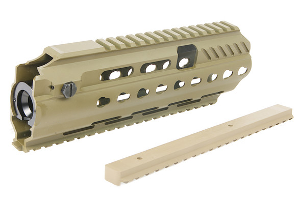 Angry Gun L85A3 Conversion Kit for ICS AEG Version (w/ Rail System, Top Rail, Gas Block & Gas Piston)
