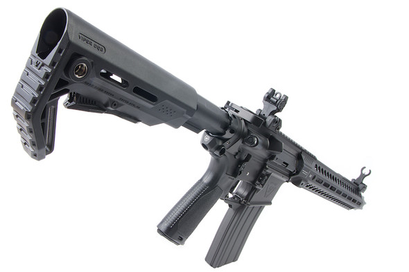 Strike Industries EMG Strike Tactical Rifle MWS GBBR 15.5 Inch Ver. w/ Marui MWS Mag.- Cerakote Black
