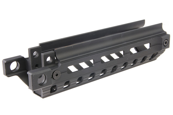 Nitro.Vo MP5 MLOK Handguard for Tokyo Marui MP5A4/ MP5A5/ MP5 RAS AEG - Black