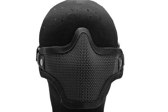 WoSport Half Face Mask V1 Single-Band Scouts - Black