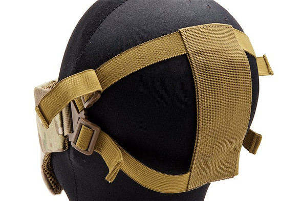 WoSport Half Face Airsoft Mask (Glory) - Multicam