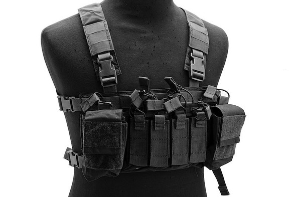 WoSport DECRX Chest Rig - Black
