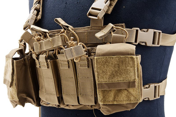 WoSport DECRX Chest Rig - TAN