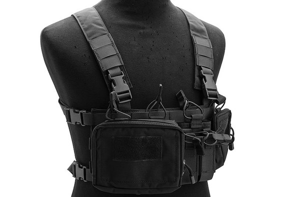 WoSport DECRX Heavy Chest Rig - Black
